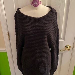 Free People Ribbed Oversized Sweater
